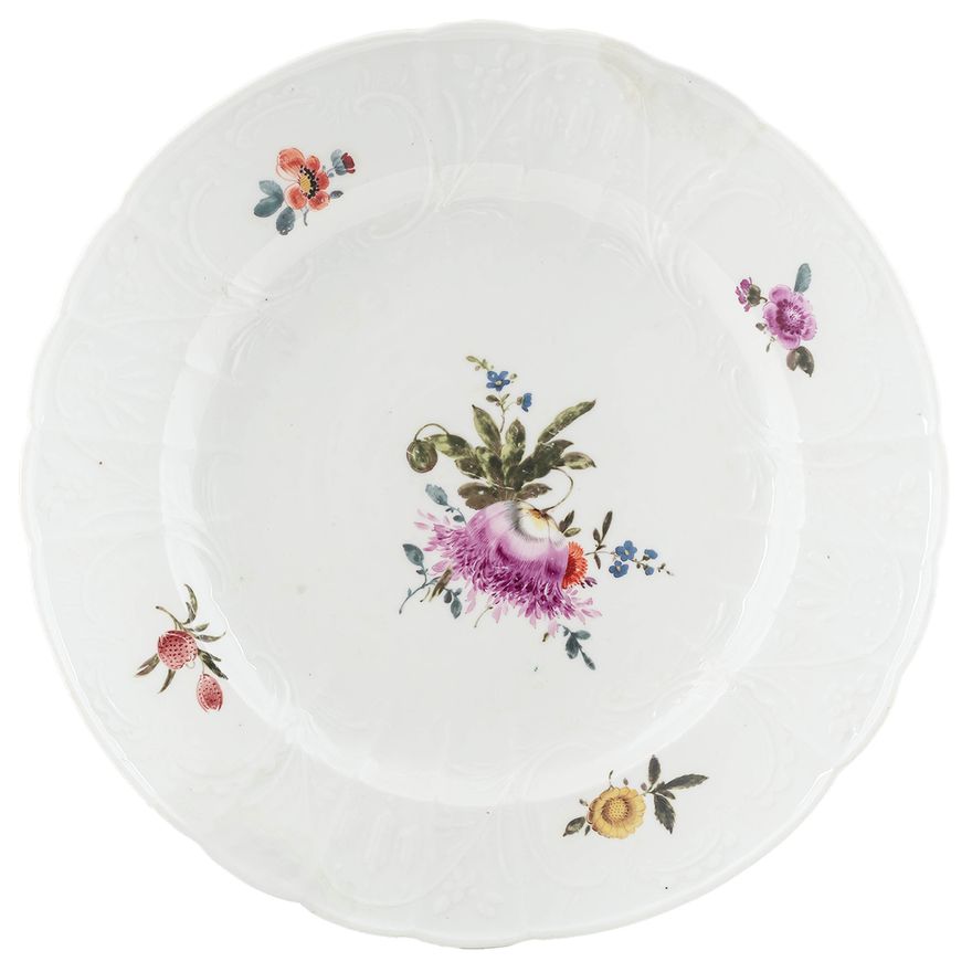 Talerz, Miśnia, l. 1763–1774