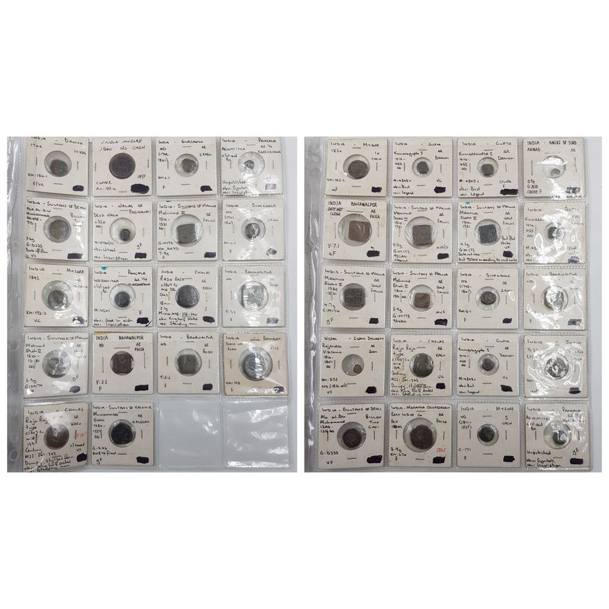 Early Indian Coins (x38)