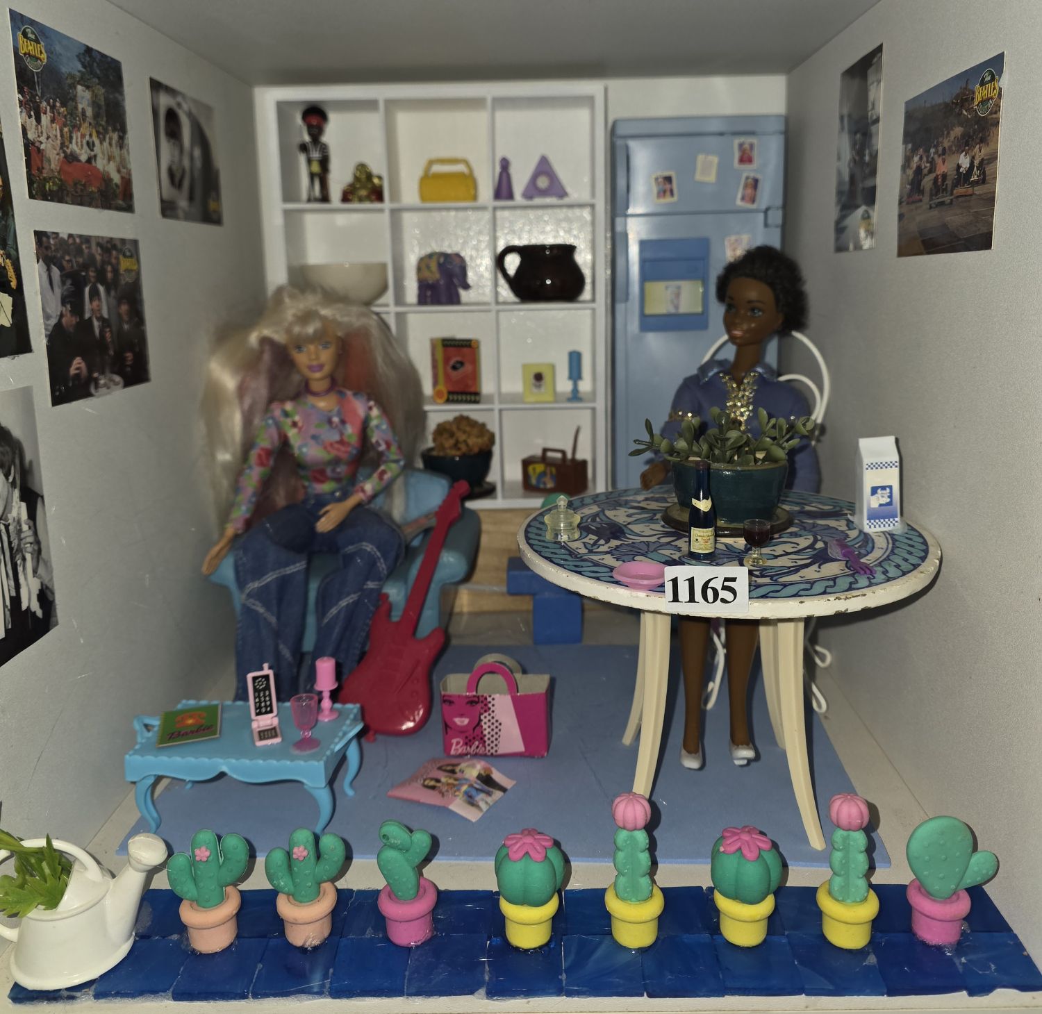 Barbie Dolls And Scenery