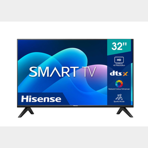 HISENSE- 32 HD SMART TV WITH DIGITAL TUNER - CRACKED SCREEN