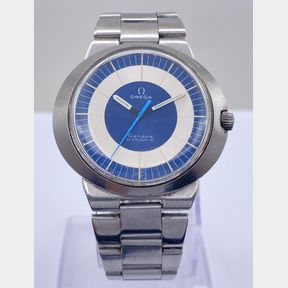 RARE 1970S OMEGA GENEVE DYNAMIC TOOL 107 AUTOMATIC MENS WATCH/41MM CASE SIZE