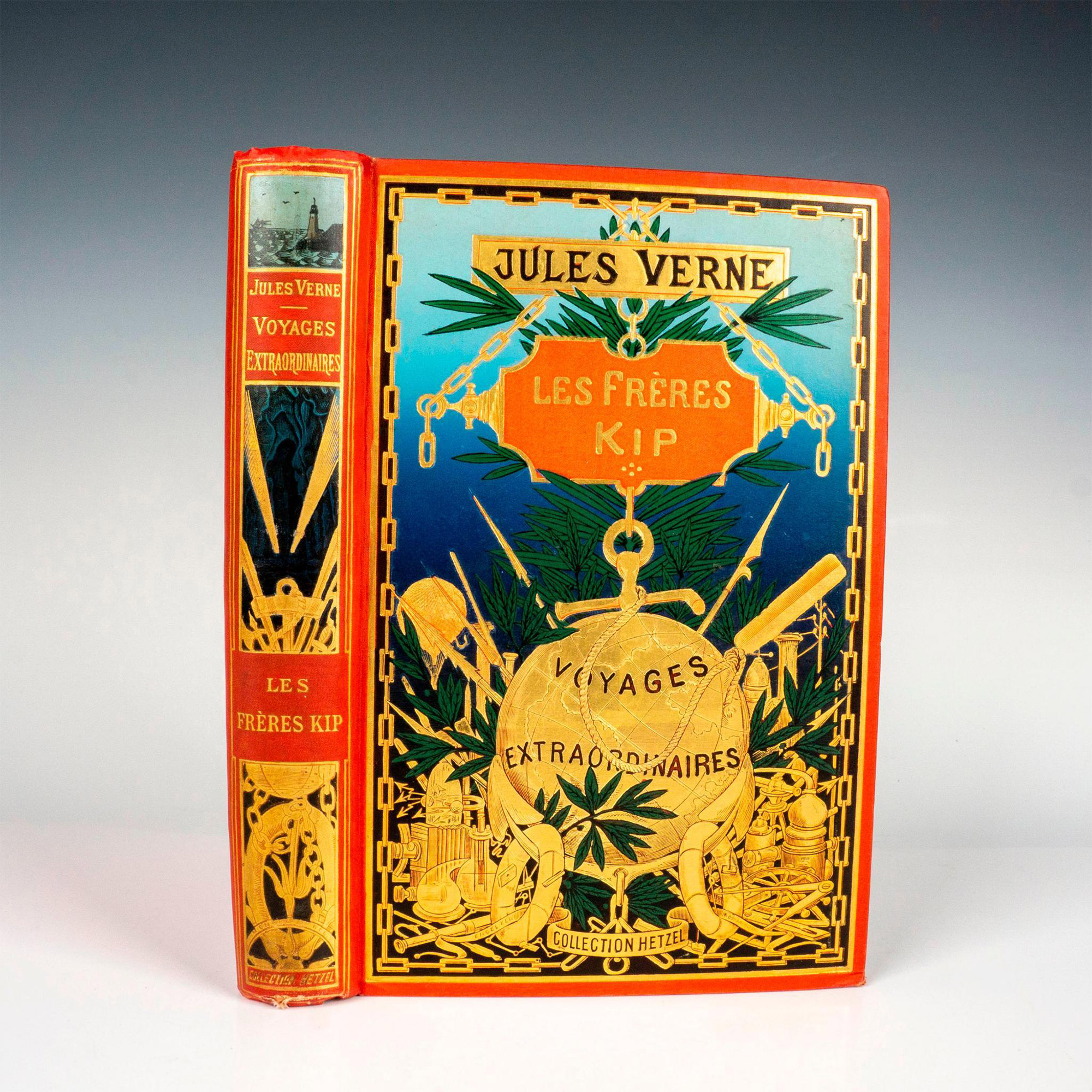 Jules Verne, Les Freres Kip, French Edition Au Globe Dore