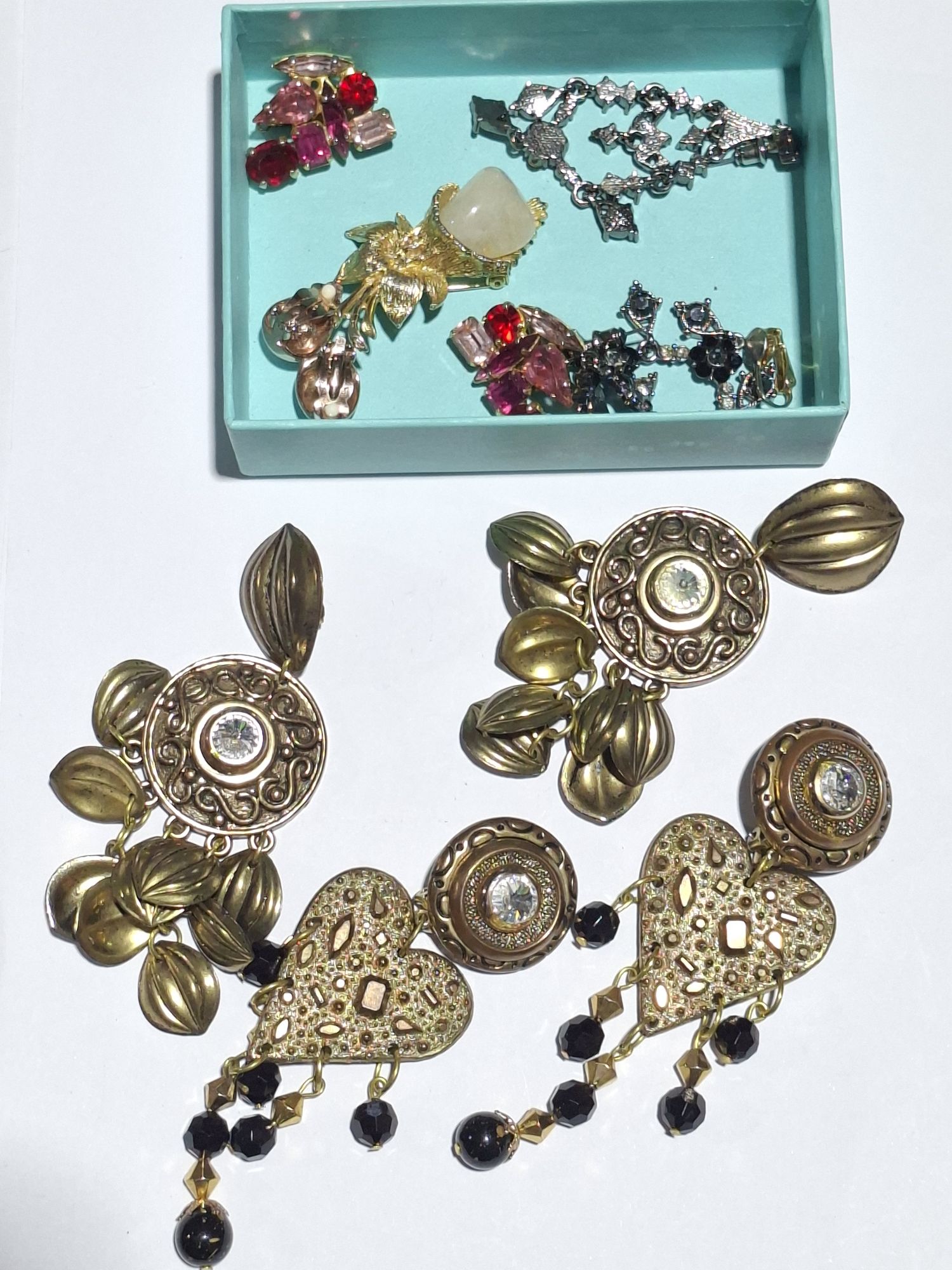 Collection Of Costume Jewellery Earrings