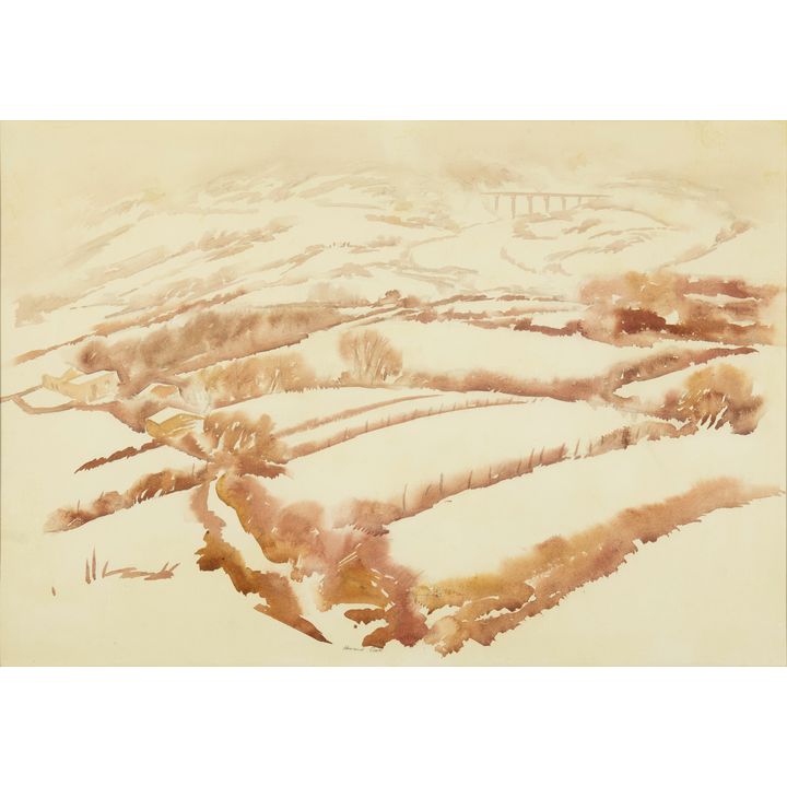 Howard Norton Cook (1901-1980), Winter Fields