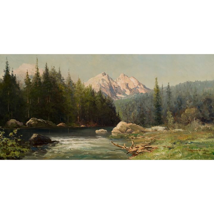 Robert Wood (1919-1980), The Grand Tetons