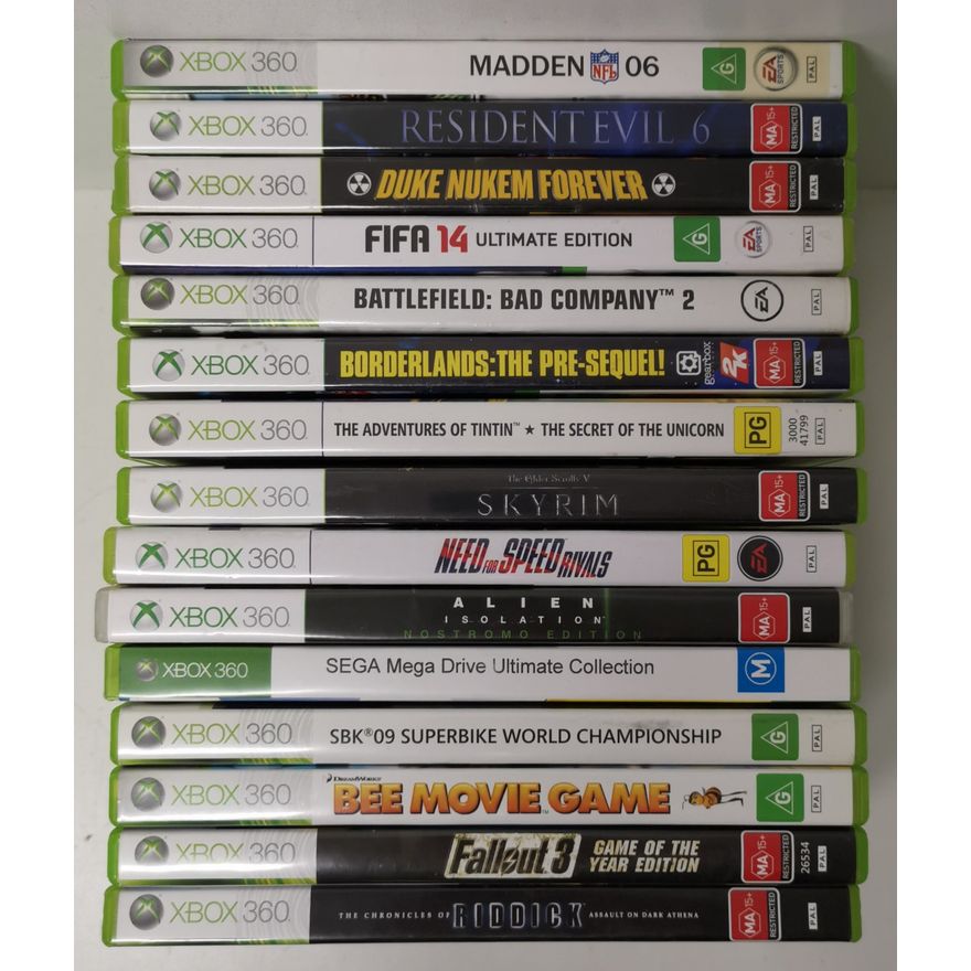 Xbox 360 Games (x15)