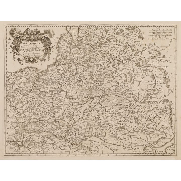 Tabula nova totius Regni Poloniae…