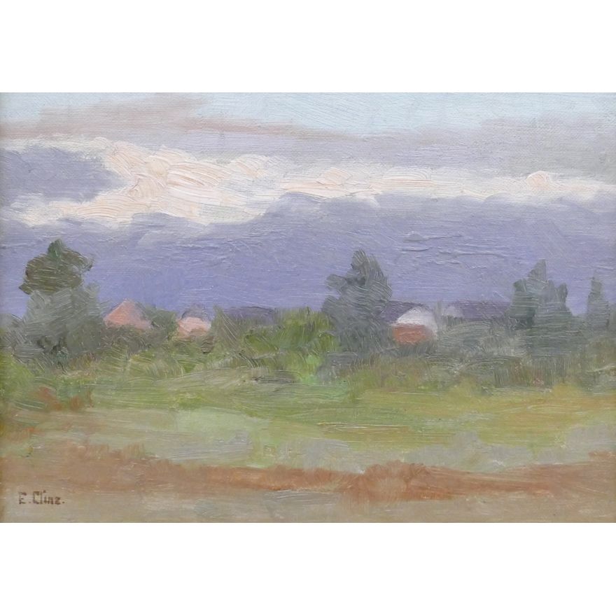 Eva Ford Cline ''Northwest Landscape'' Oil