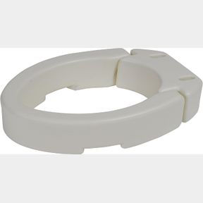 DRIVE MEDICAL HINGED TOILET SEAT RISER, ELONGATED SEAT