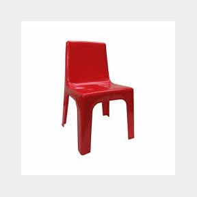 Jolly Kids- Cerise Plastic Chair -bar 9902040065692 -51732/3018 B1 (S9)