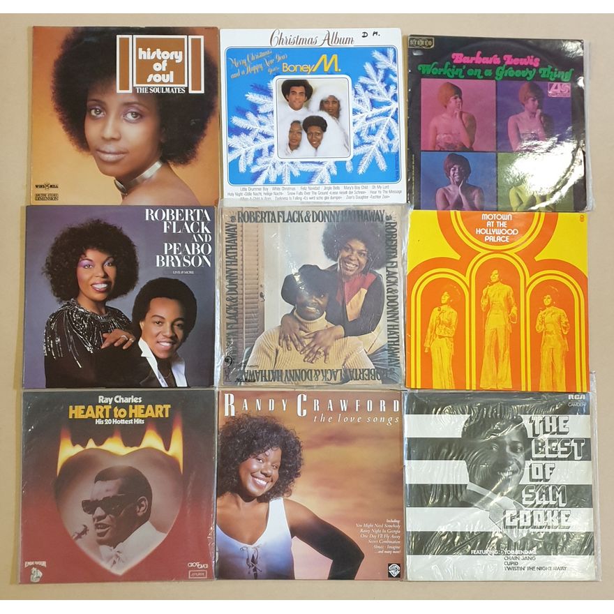Vinyl Records (x9)