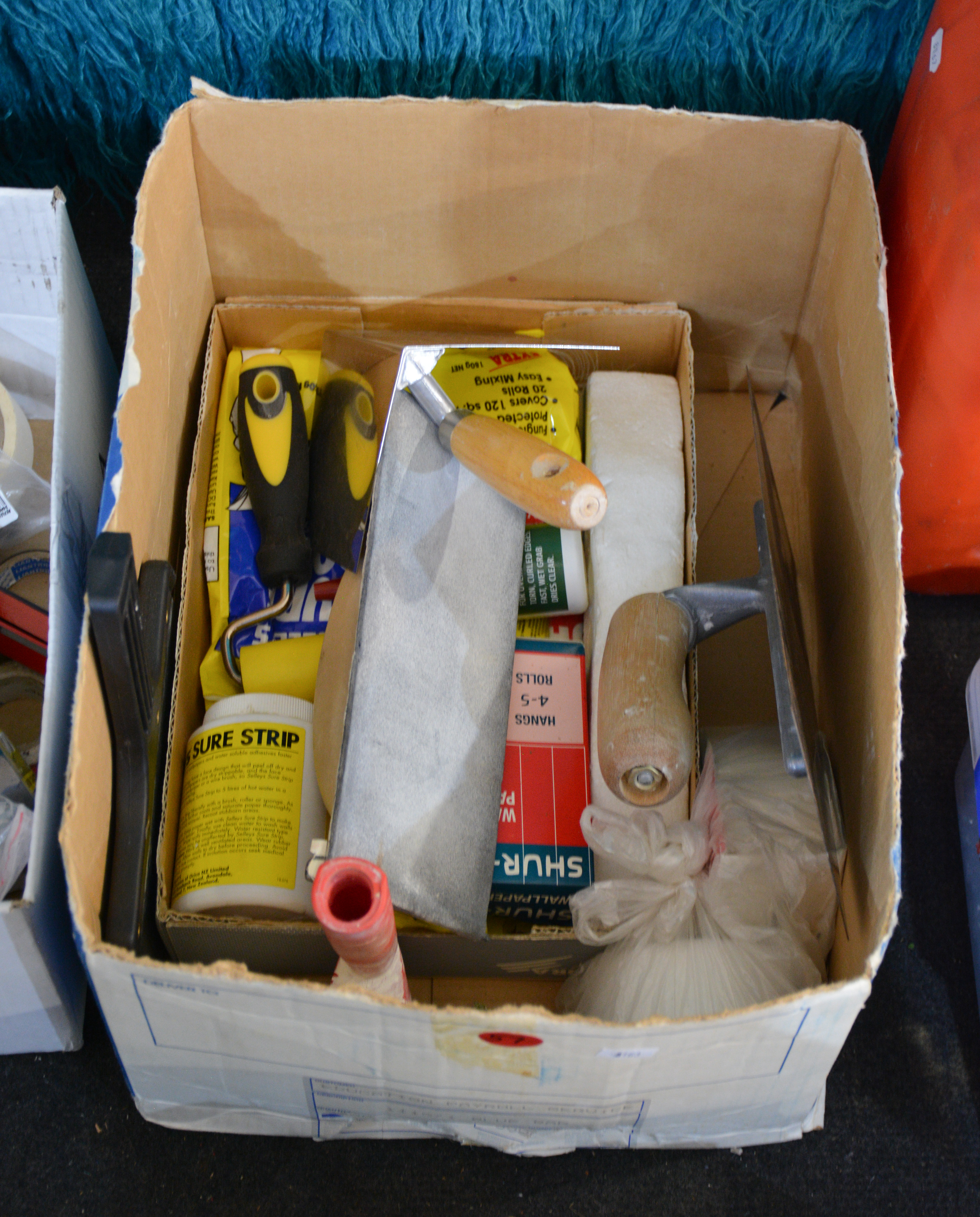 Box of Wall Papering Equipment — sold at auction in New Zealand for $5