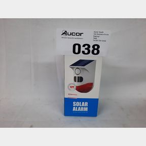 ADVANCED PIR OUTDOOR SOLAR ALARM SYSTEM
