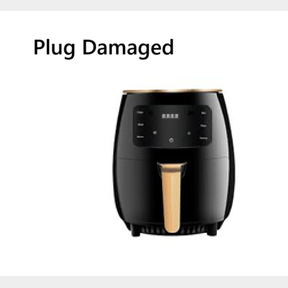 Silver Crest - Extra Large Touch Screen 6L Air Fryer -(Plug Damaged)-Bar 9902168984134- 51745/25133