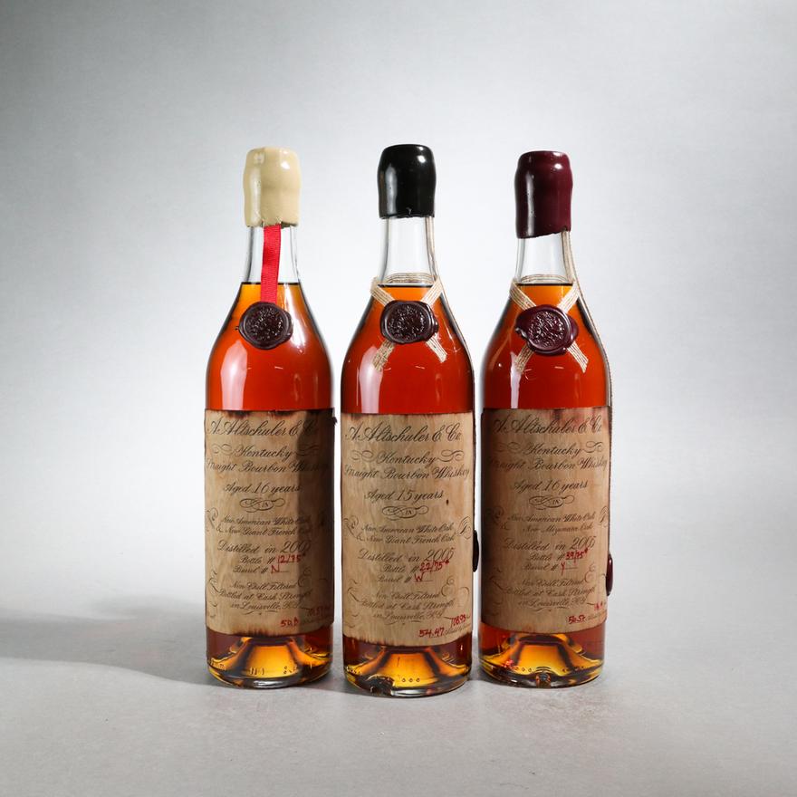 Woodwork Distillery \'A. Bottles) Altschuler Bourbon | & (3 Unicorn Auctions Co\' Multi-Pack