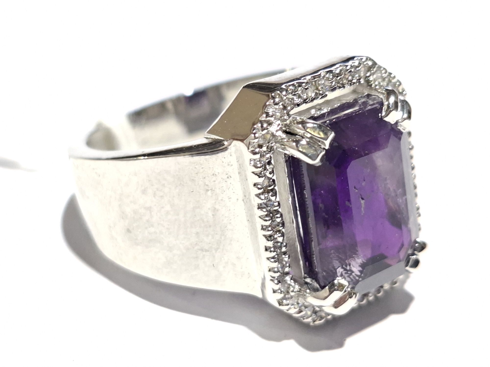 Amythest Dress Ring