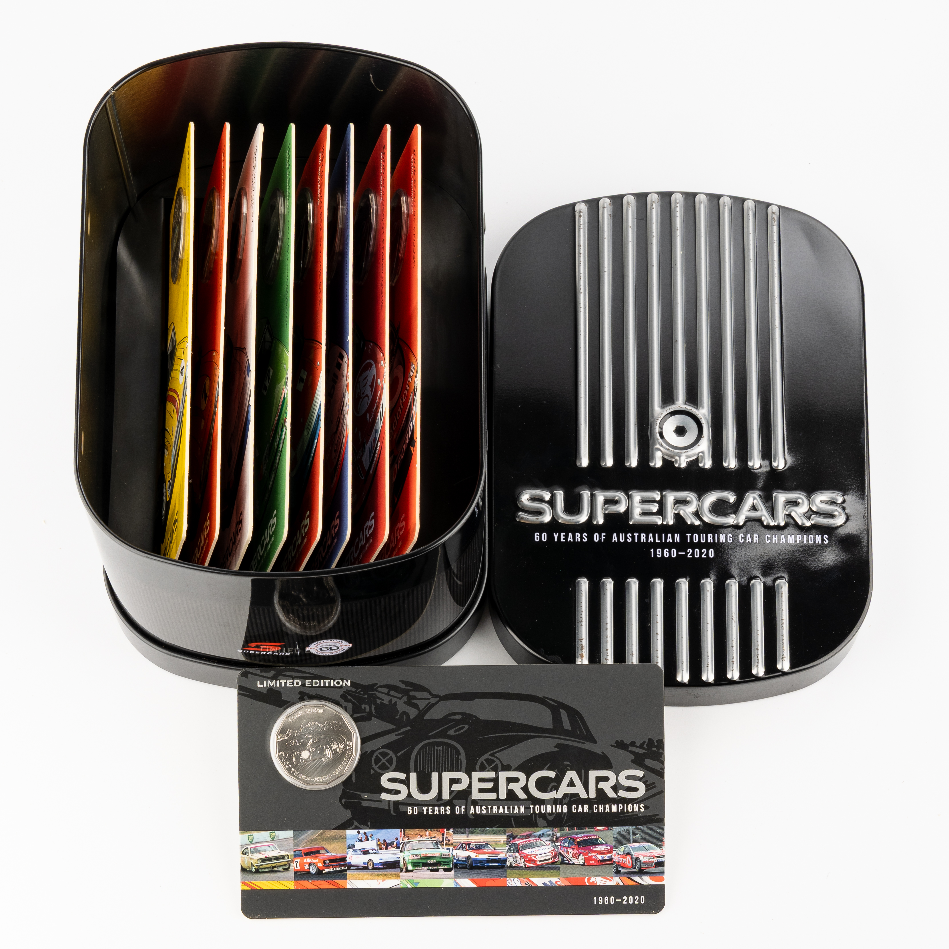 Supercars 9-Coin Collection, Fifty Cents, 2020, CHU