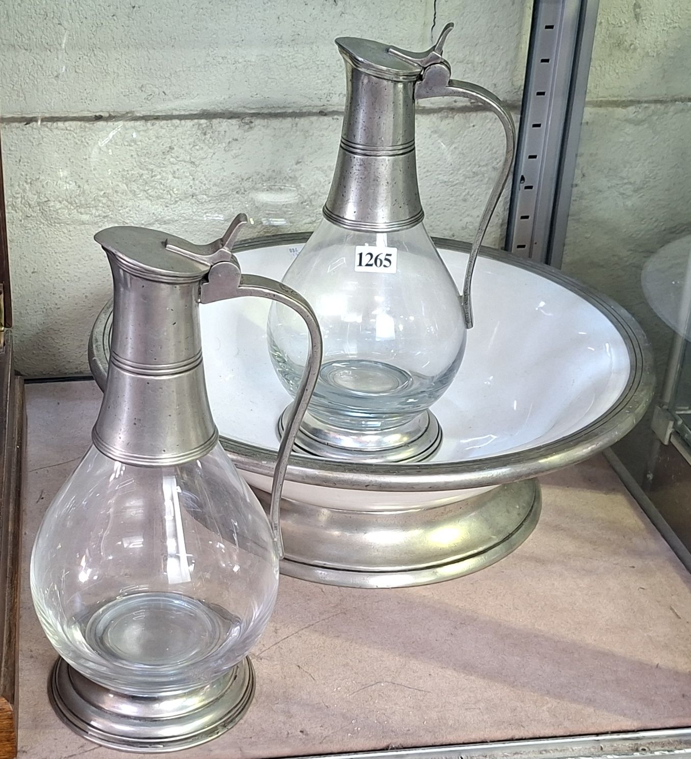Italian Jugs And Bowl