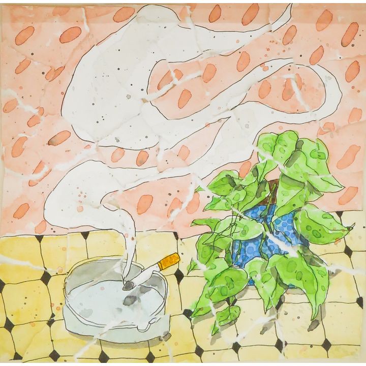 Brandon Vosika 'Still Life with Cigarette', 2021