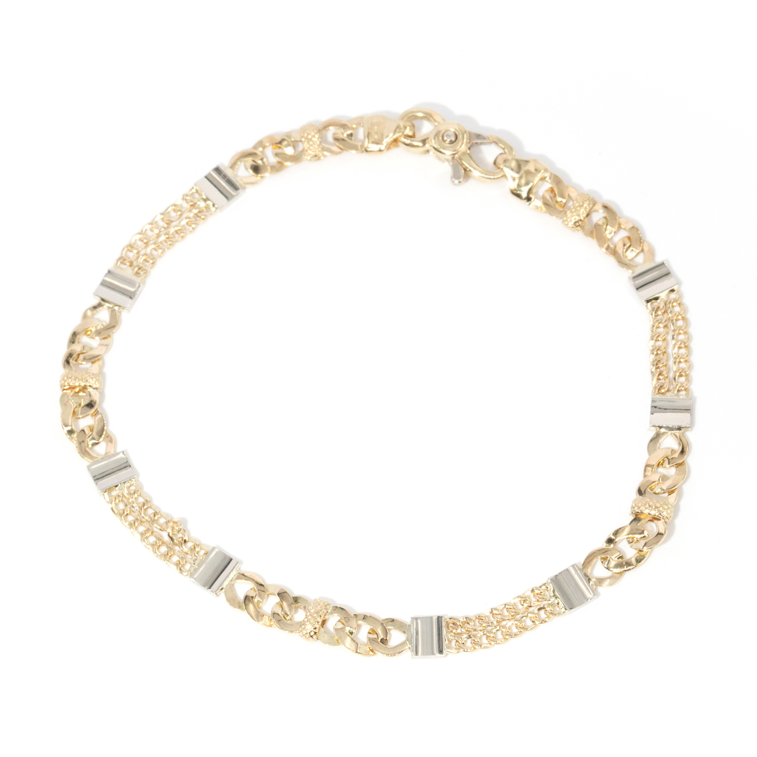 18ct Gold Italian Bracelet