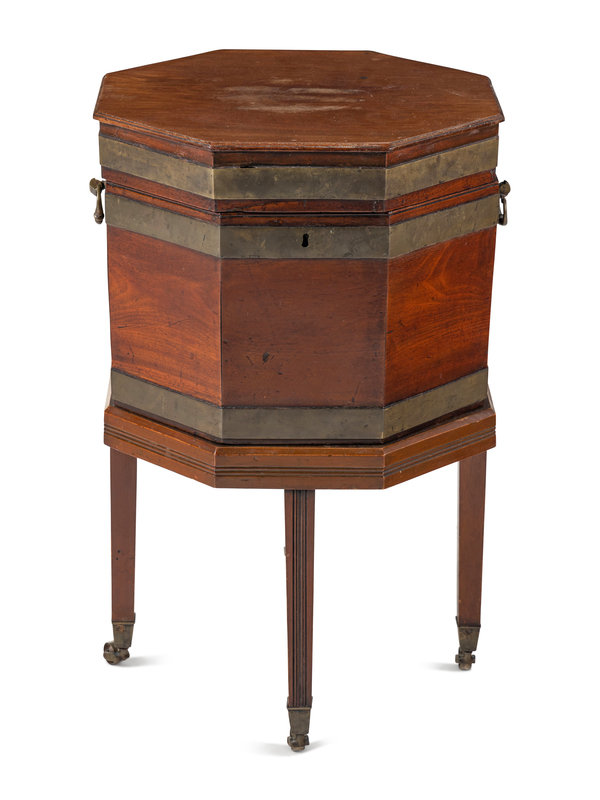 A George III Mahogany Cellarette