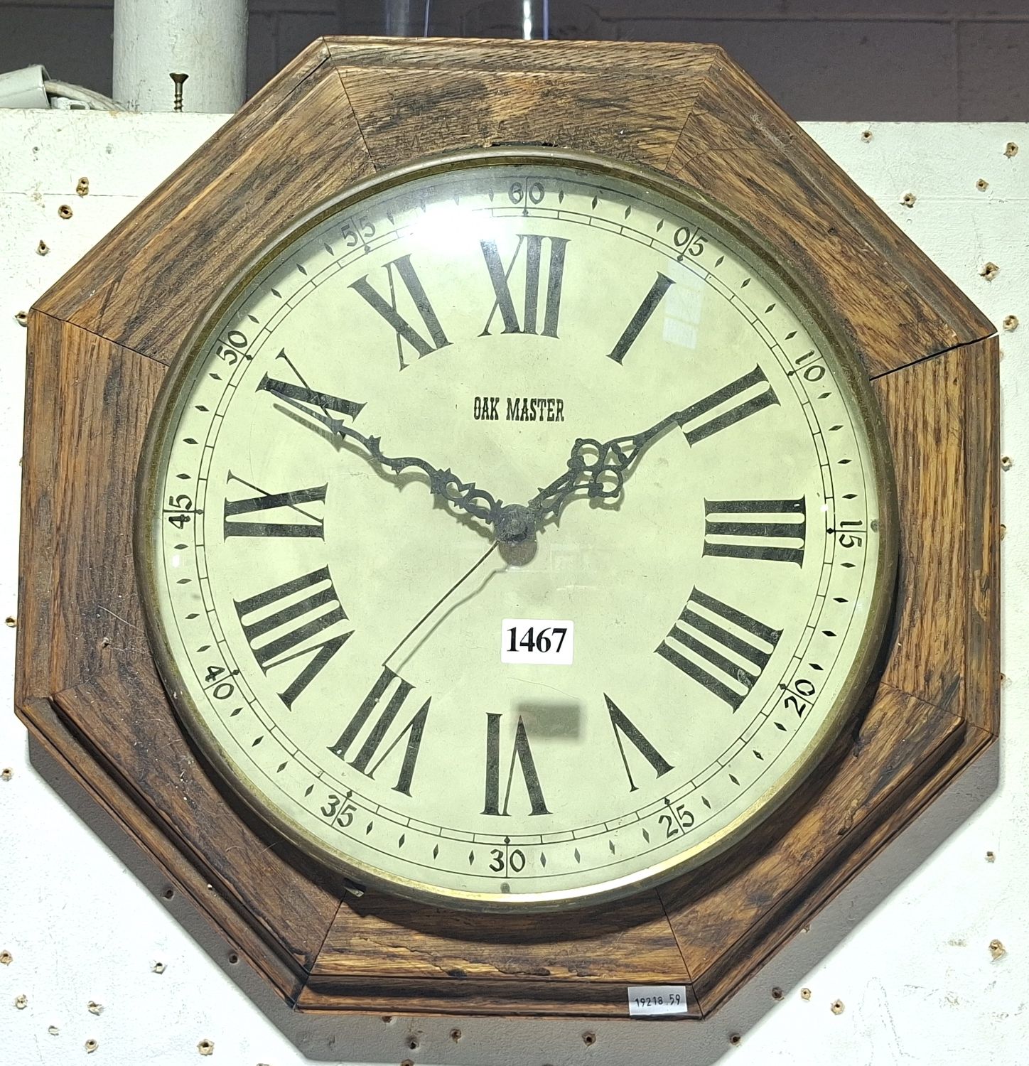Oak Master Wall Clock
