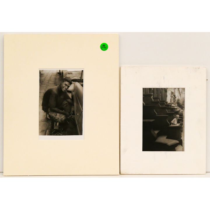 2pc Paul Dahlquist Silver Gelatin Art Photographs