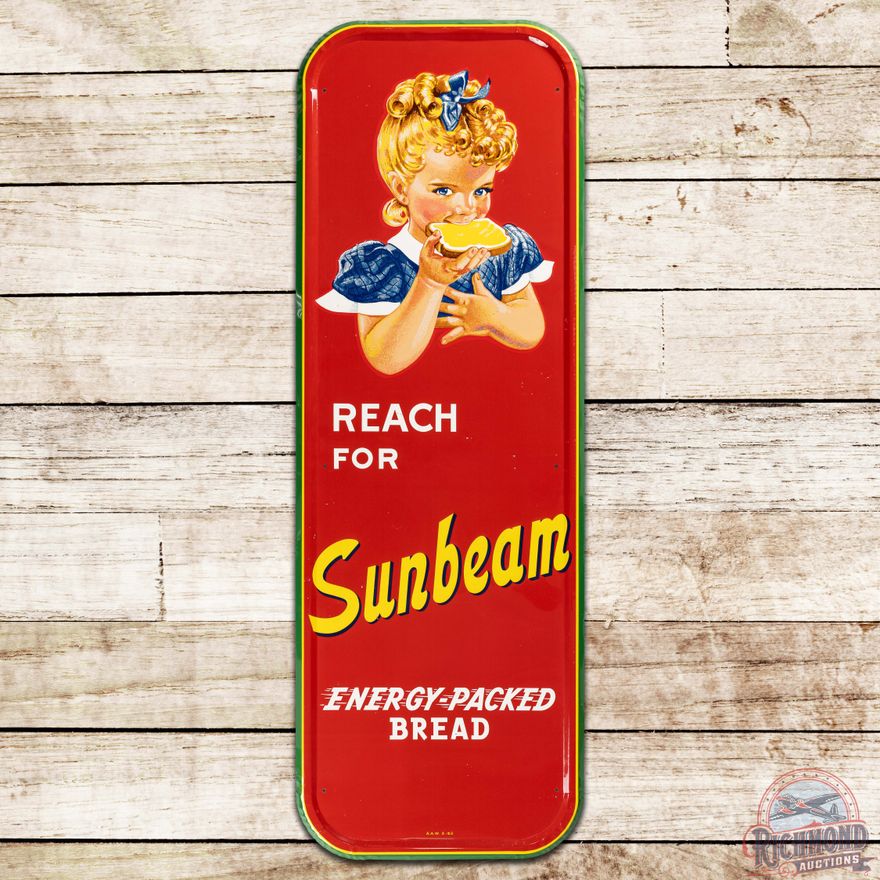 1953 Reach for Sunbeam "Energy Packed" Bread w/ Little Miss Sunbeam