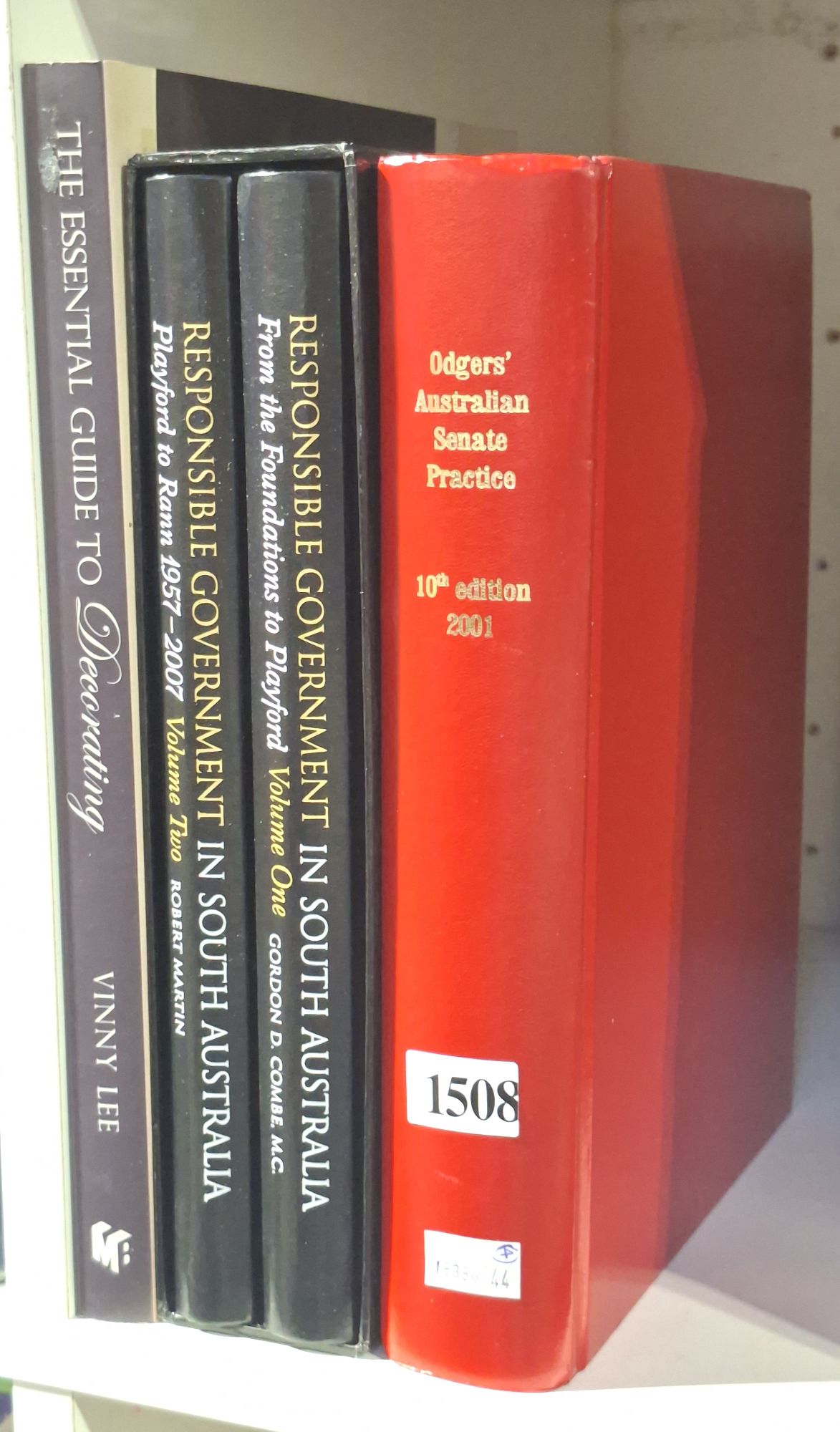Decorating, Government And Politics Books