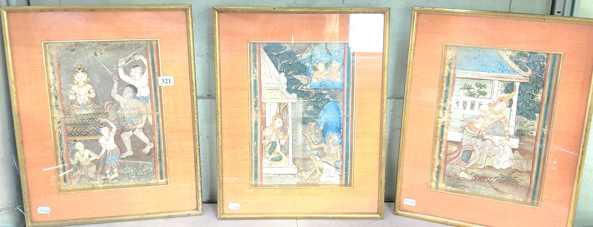 321 · THAI ILLUSTRATED PAINTINGS