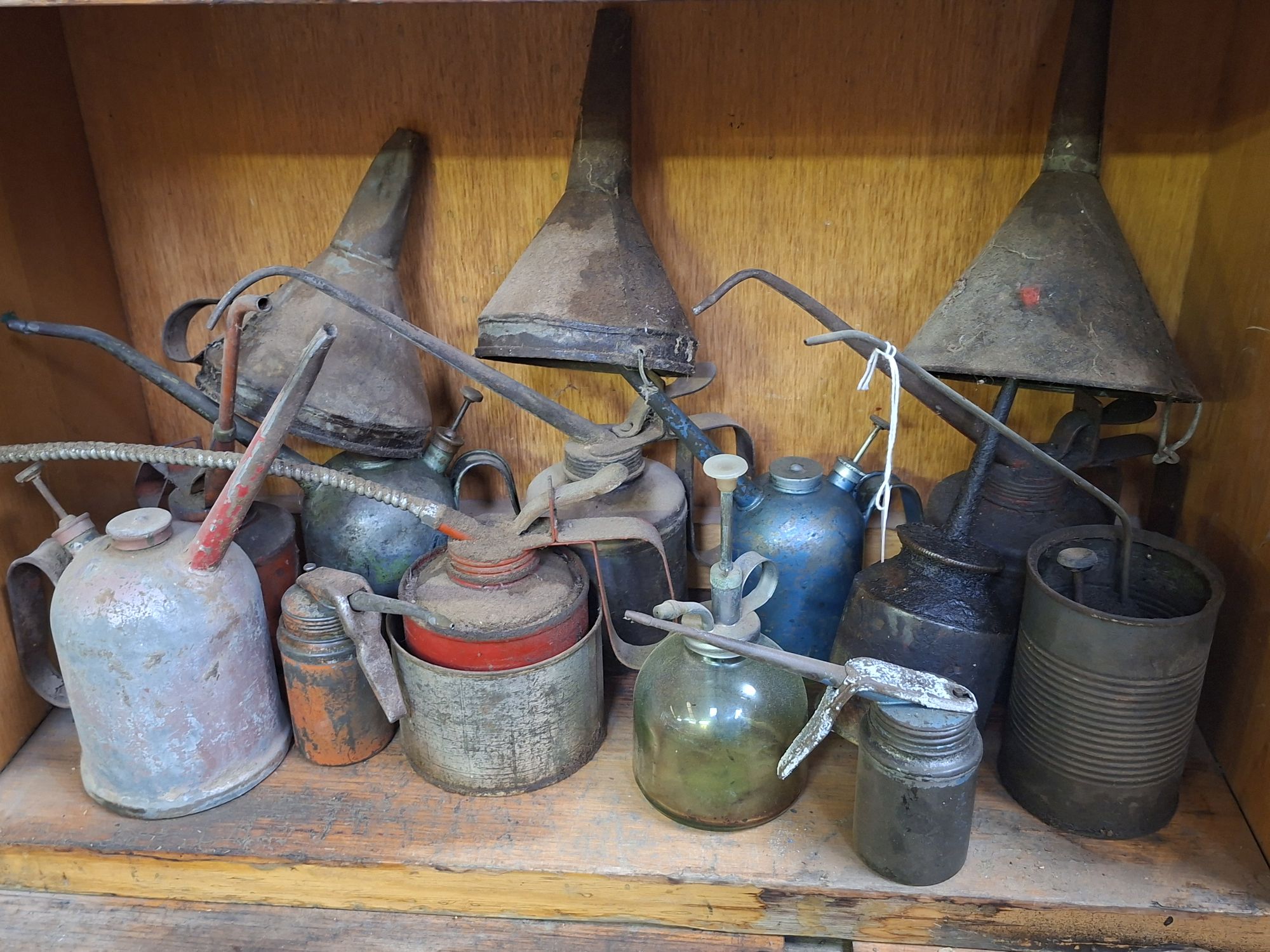 Vintage Oil Cans