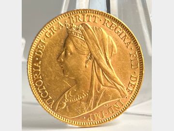 1899 VICTORIA MELBOURNE MINT OLD HEAD SOVEREIGN