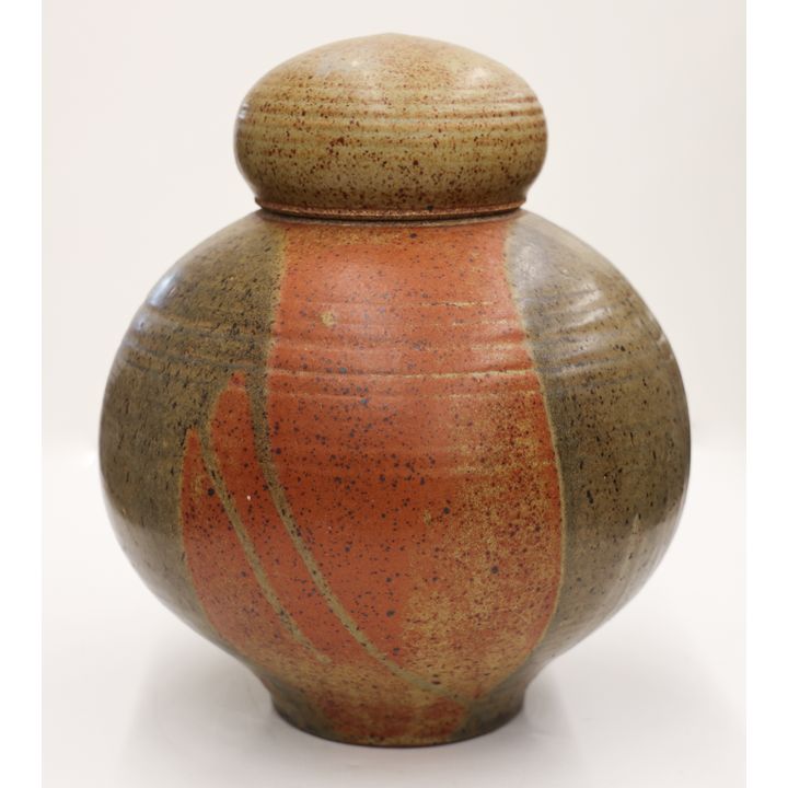 David Shaner Ball Jar Glazed Stoneware