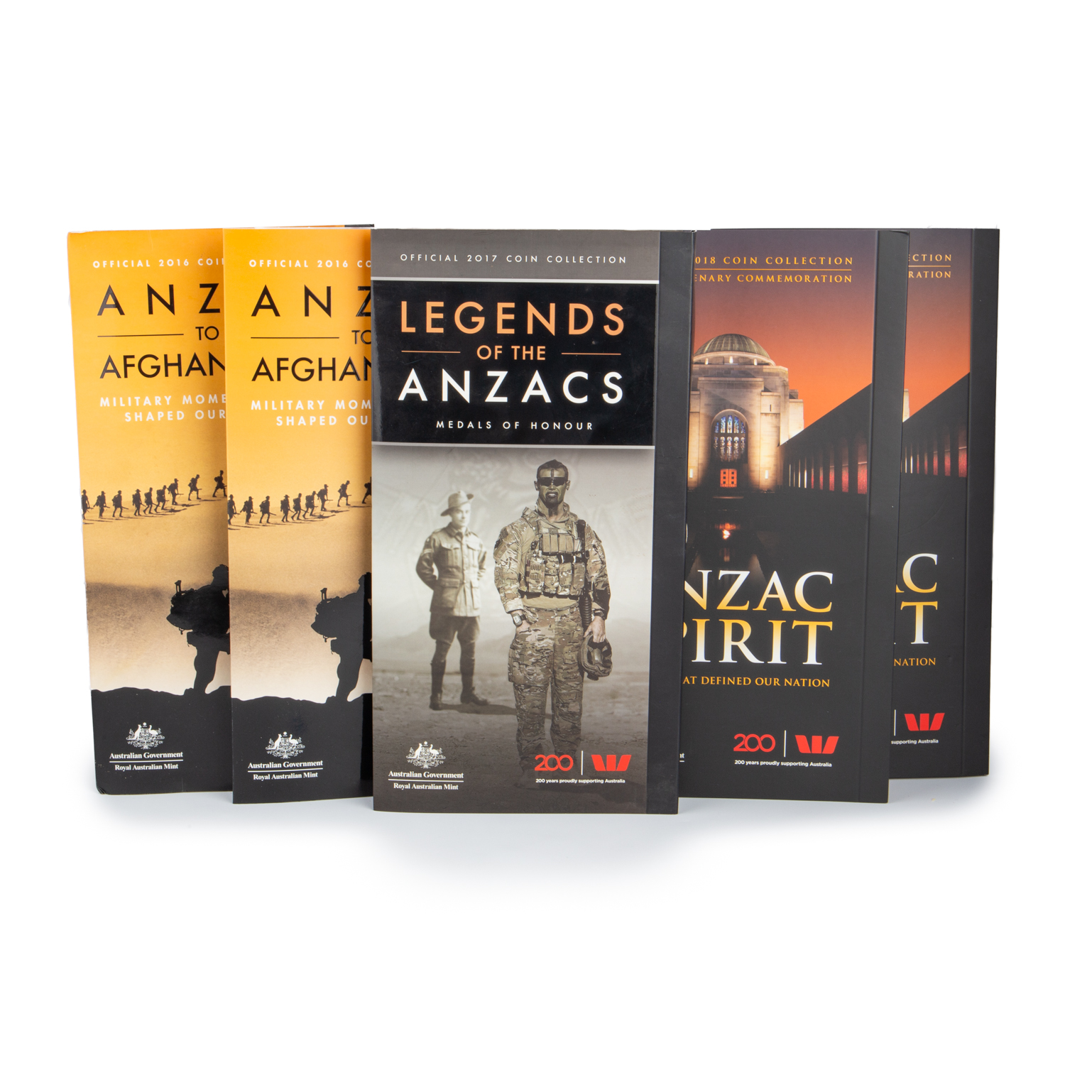 Elizabeth II, 100 Years of ANZAC, Accumulation, 2016 - 2018, UNC