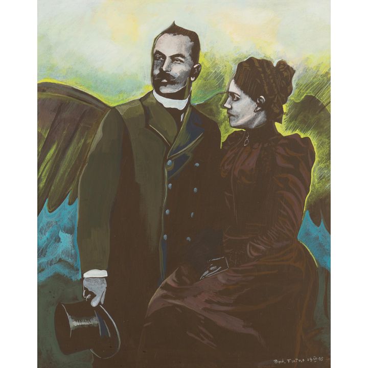Antoni Fałat | Portret staropolski cytrynowy, 1995 r.