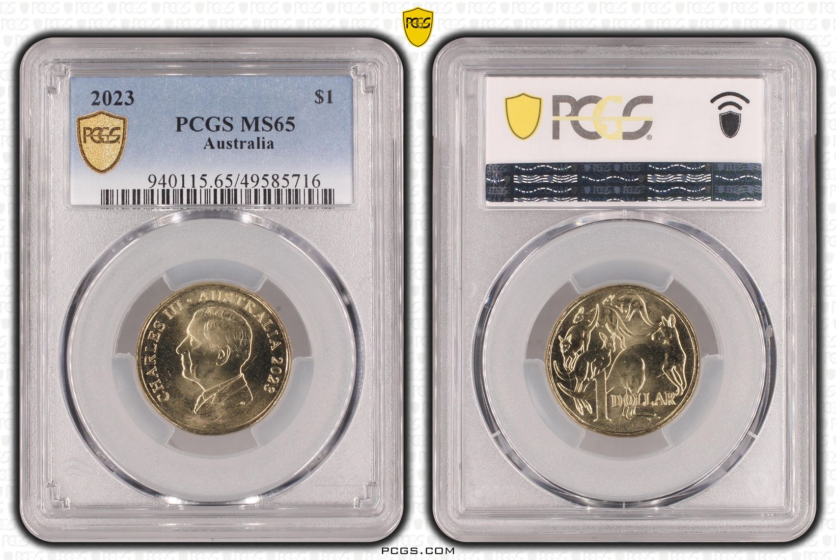 One Dollar, 2023, PCGS MS65