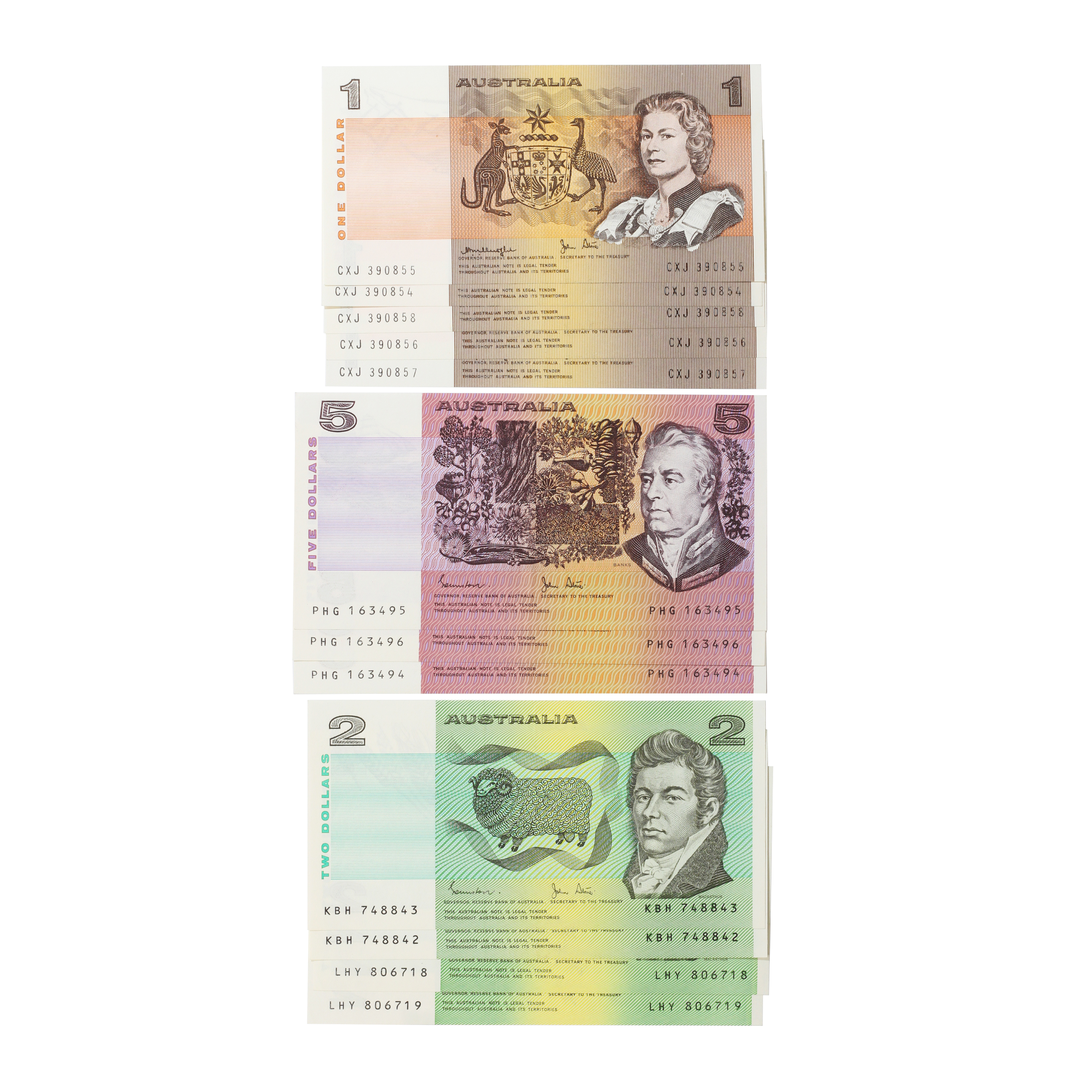 2108. · Accumulation, Elizabeth II, EF-UNC