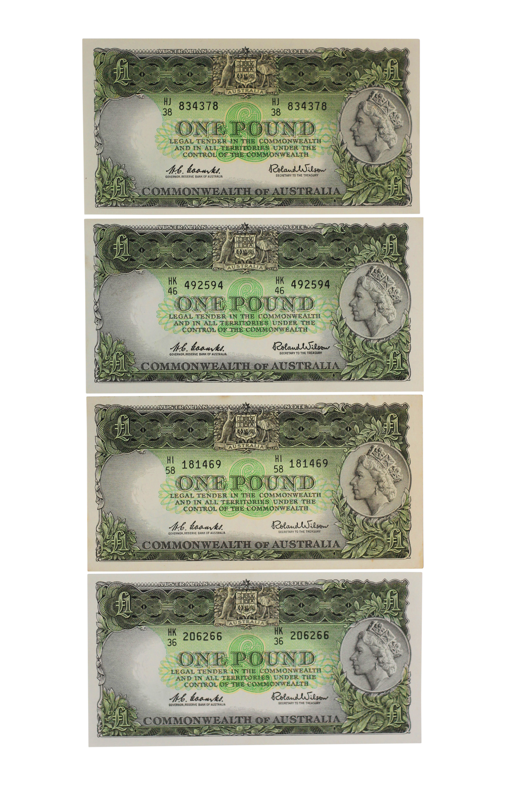 1899. · One Pound, aUNC - UNC