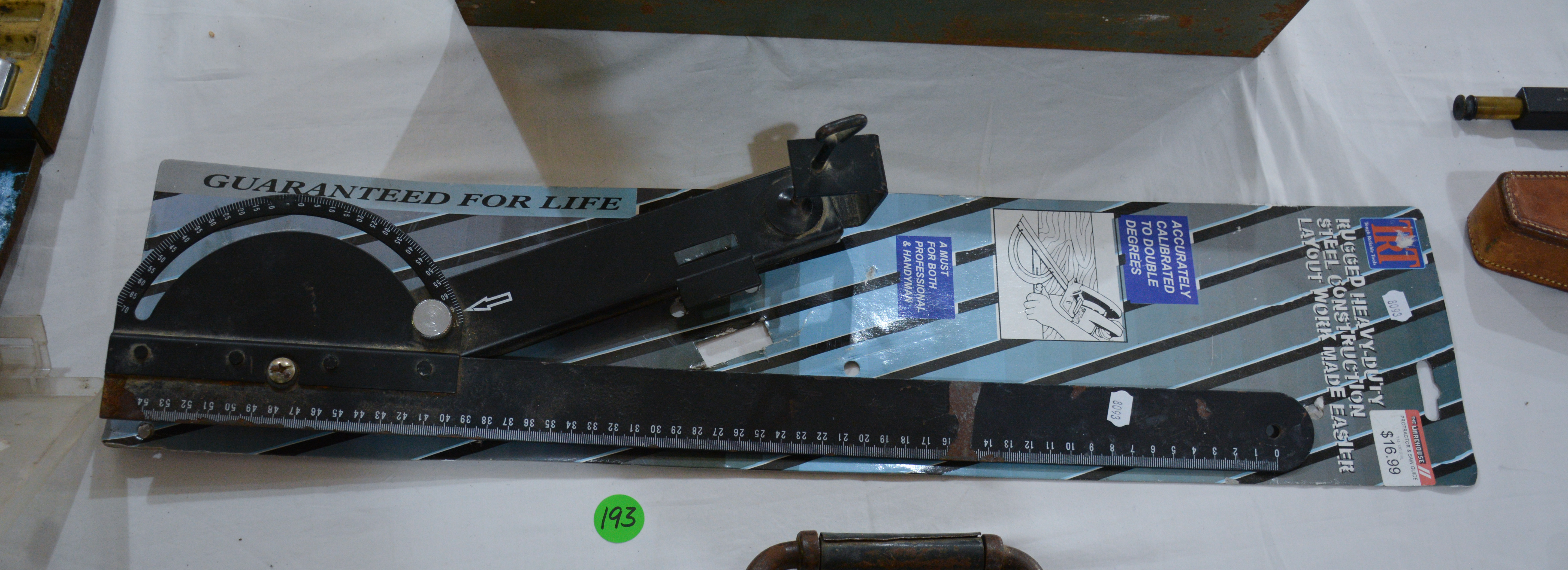 TRT Protractor and Saw Guide — NZ auction result