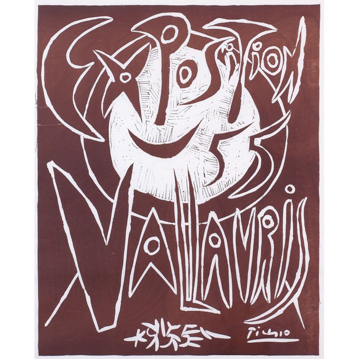 Pablo Picasso 'Exposition Vallauris'