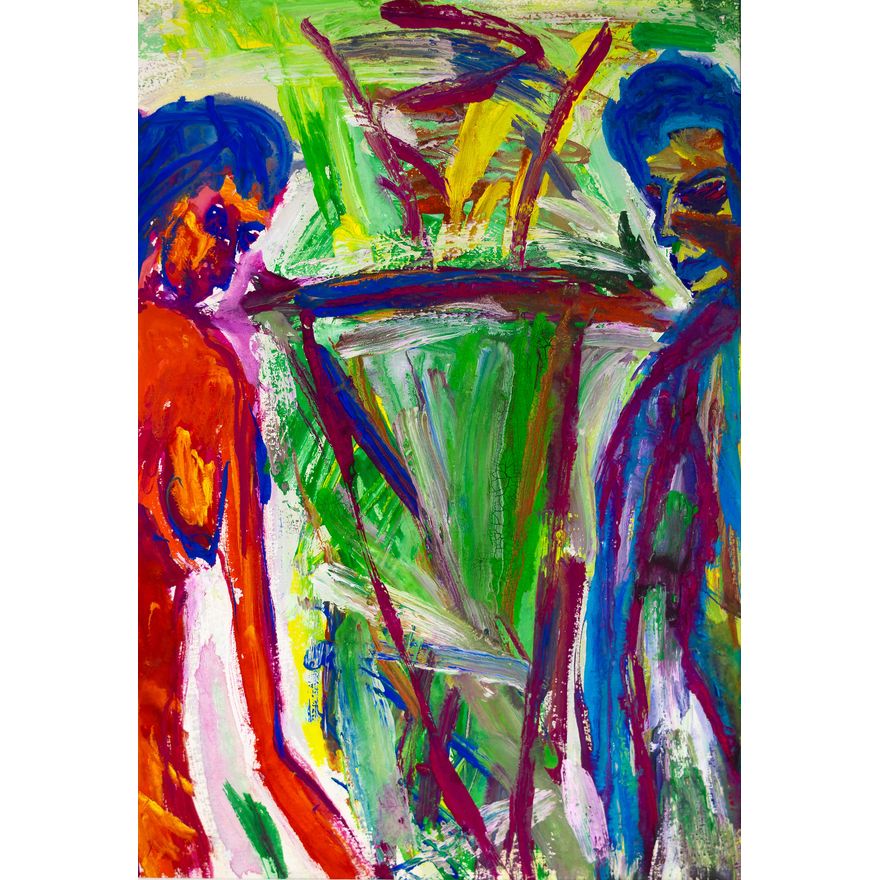 Jeffrey Harris 'Untitled (two figures)'