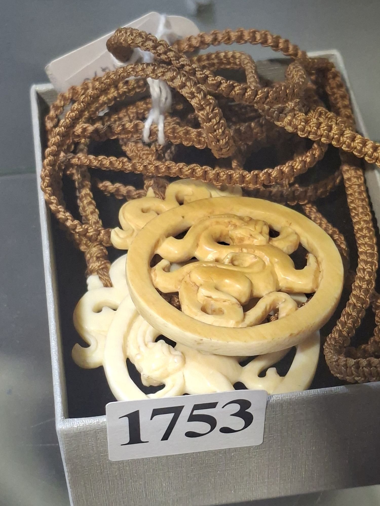 Vintage Japanese Ivory Pendants