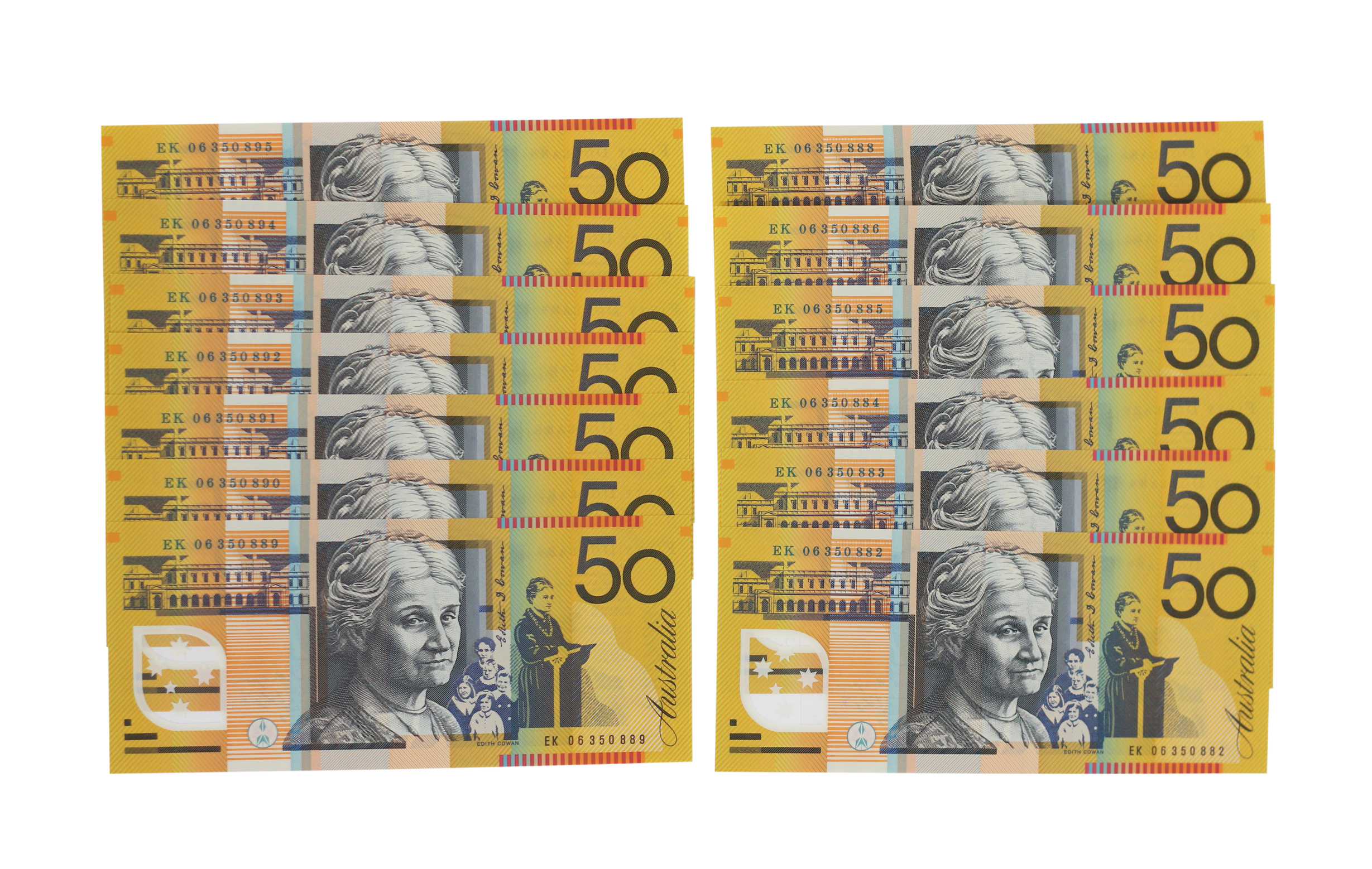 2070. · Fifty Dollars, 2006, UNC
