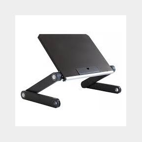 Foldable Laptop / Notebook / Tablet Stand - TT001 - Ergonomic - Black Bar 9900863889792-51748/4077
