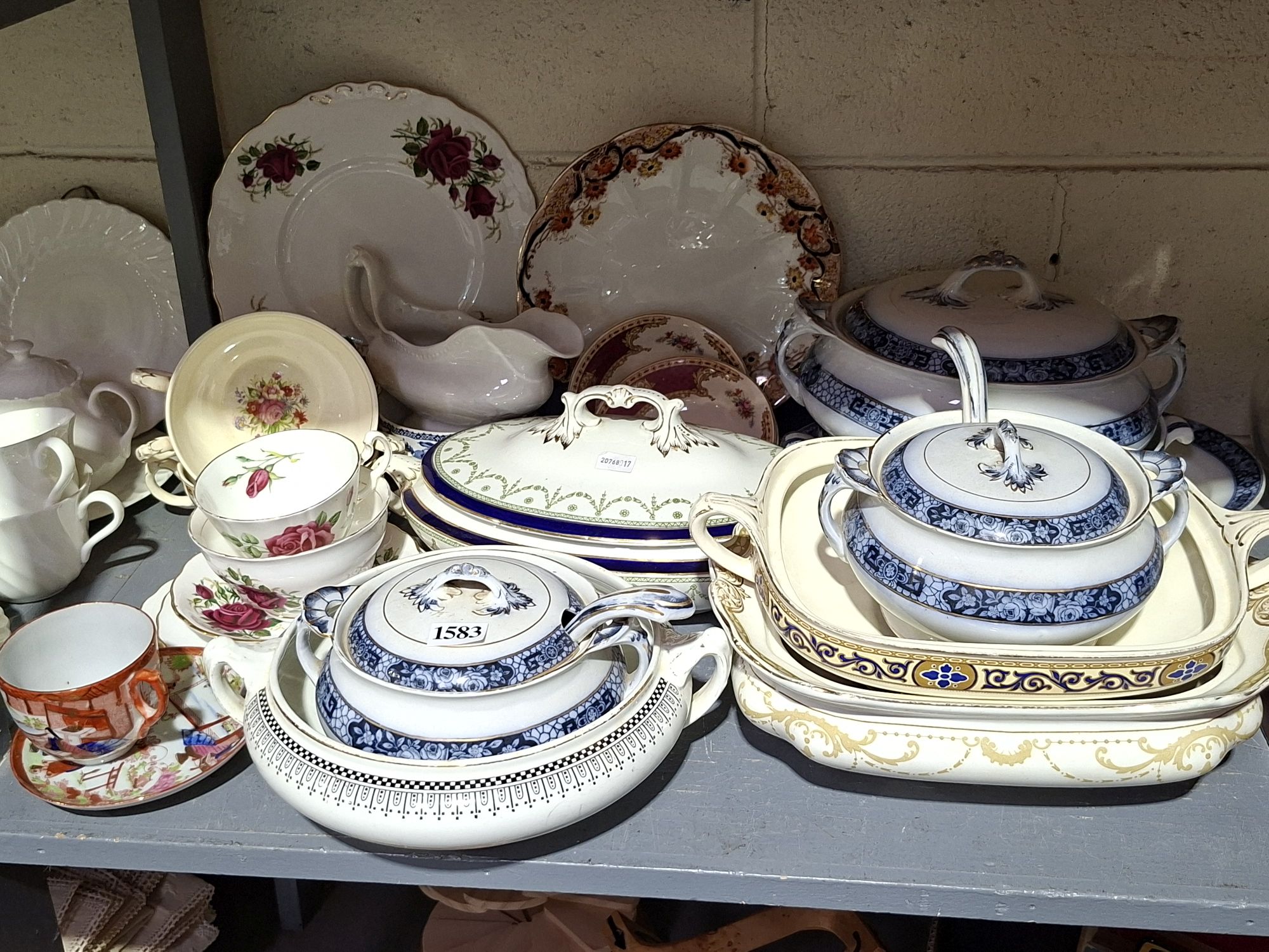 BOX OF CERAMICS