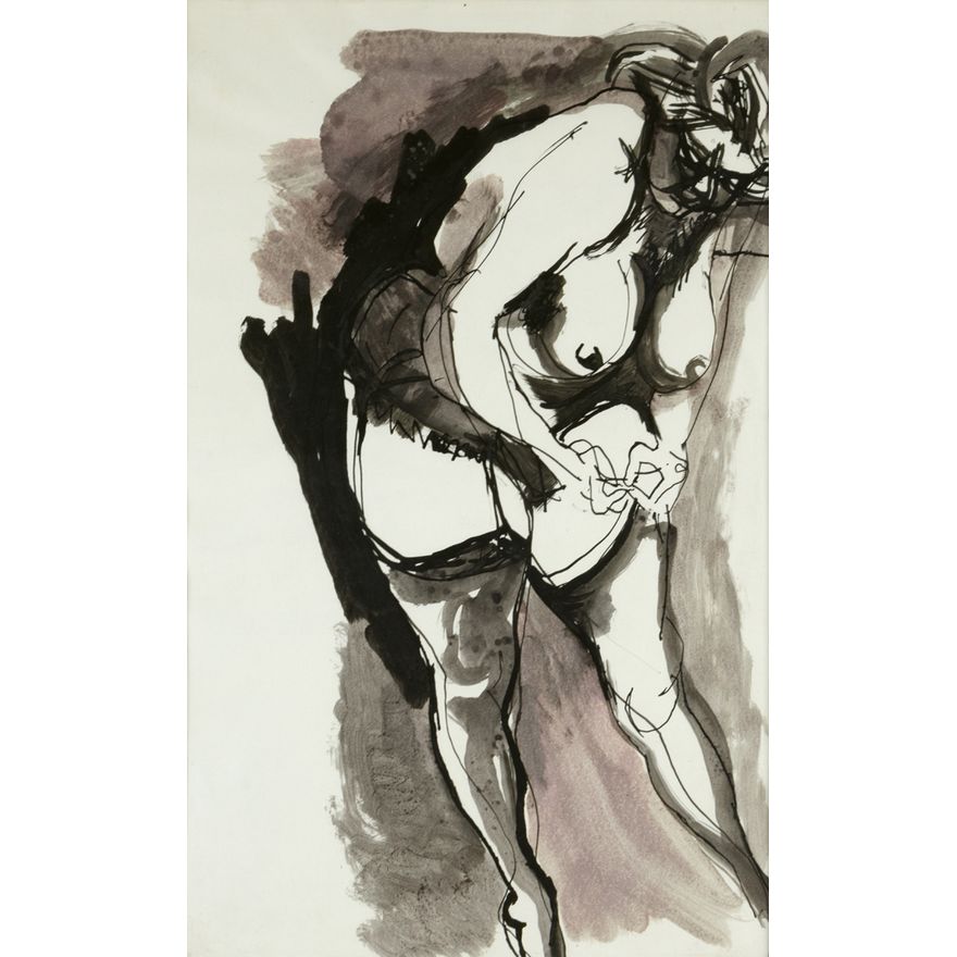 Renato Guttuso (1911-1987), Untitled (Nude)