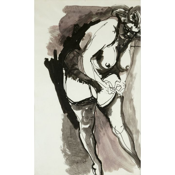 Renato Guttuso (1911-1987), Untitled (Nude)