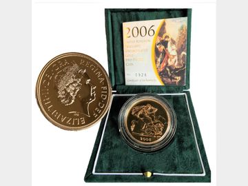 2006 BRILLIANTLY UNCIRCULATED FIVE POUND