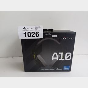 ASTRO GAMING A10 GEN 2 WIRED HEADSET COMPATIBLE WITH PC PS - BLACK