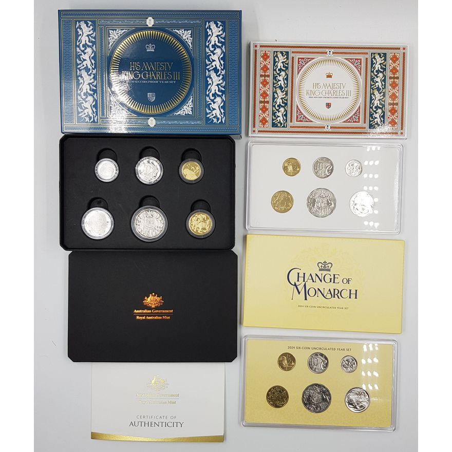 KCIII Coin Sets (x3)